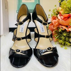Jimmy Choo 3 Strap Heels